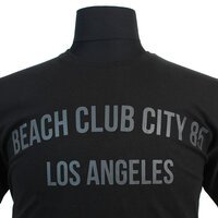 Kam Pure Cotton LA Beach Club City Print Fashion tee