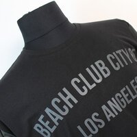 Kam Pure Cotton LA Beach Club City Print Fashion tee