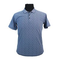 Casa Moda Cotton Mix Easy Care Diamond Pattern Fashion Polo