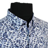 Haupt Pure Fine Cotton Floral Design Pattern Fashion Shirt