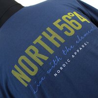 North56 Pure Cotton Latitude Logo Fashion Tee