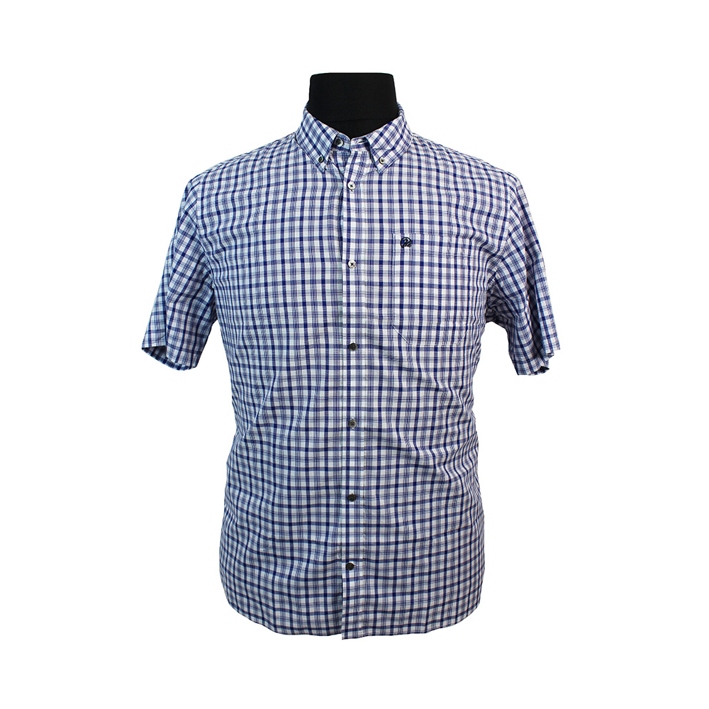 Swanndri Pure Cotton Small Multi Check Buttondown Collar Shirt