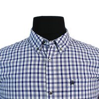 Swanndri Pure Cotton Small Multi Check Buttondown Collar Shirt