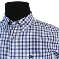 Swanndri Pure Cotton Small Multi Check Buttondown Collar Shirt