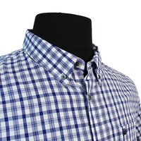 Swanndri Pure Cotton Small Multi Check Buttondown Collar Shirt