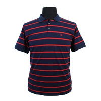 Swanndri Pure Cotton Vivid Horizontal Stripe Fashion Polo