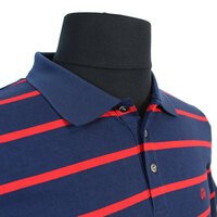 Swanndri Pure Cotton Vivid Horizontal Stripe Fashion Polo