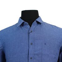 Casa Moda Pure Linen Classic Slub Weave Fashion Shirt