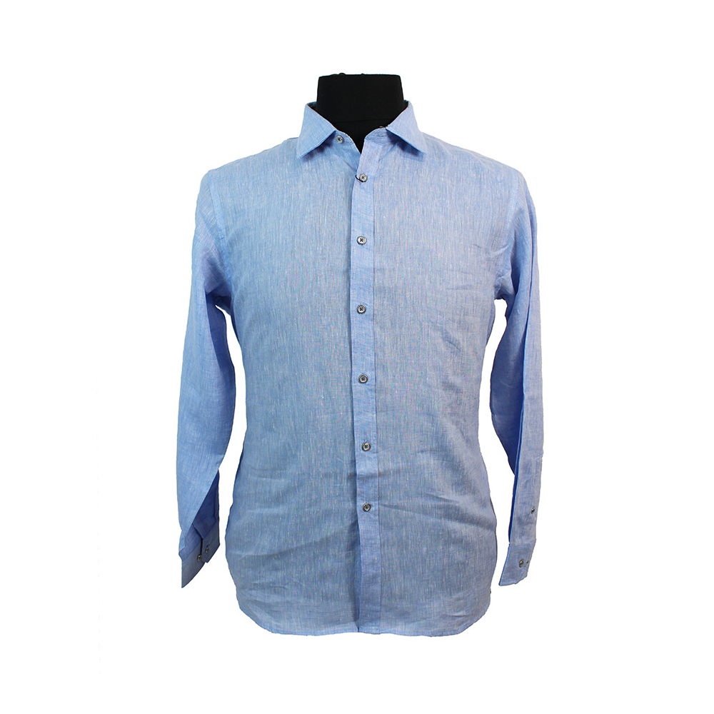 Berlin Limited Edition L648 Pure Linen Classic Fashion Shirt
