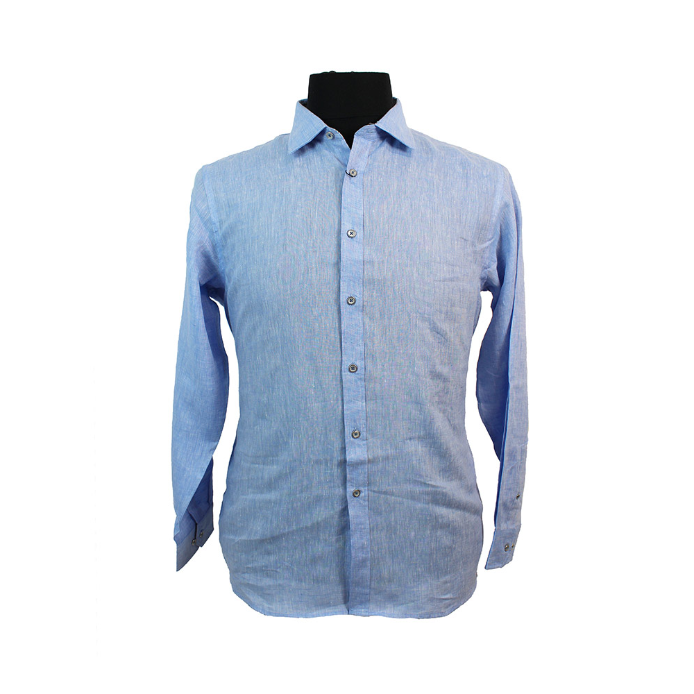 Berlin Limited Edition L648 Pure Linen Classic Fashion Shirt