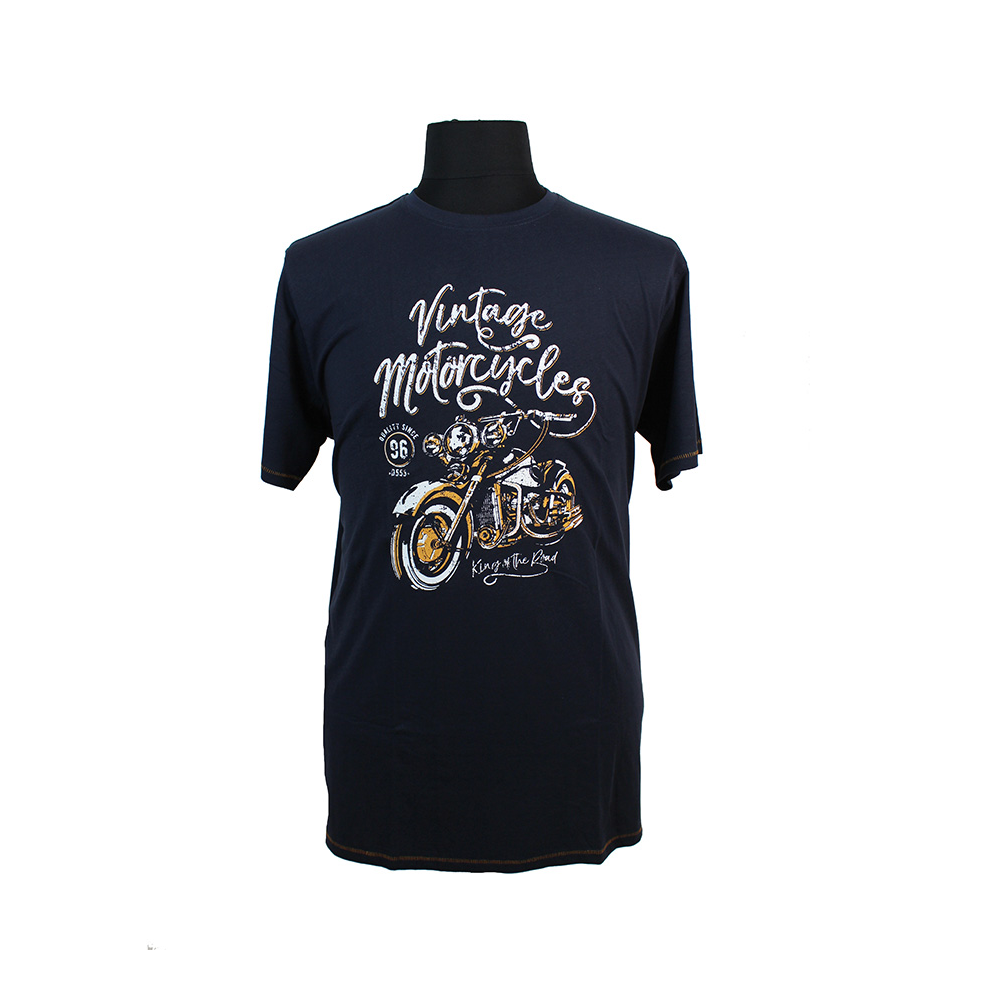 D555 Vintage Motorcycle Tee