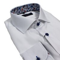 Casa Moda Pure Cotton Chambray Weave Classic Fashion Shirt