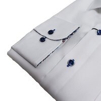 Casa Moda Pure Cotton Chambray Weave Classic Fashion Shirt