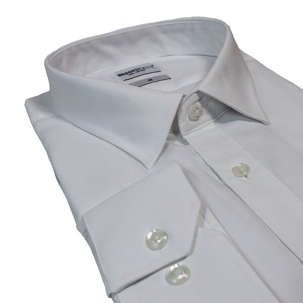 Brooksfield Pure Cotton Classic Fashion  Shirt-shop-by-brands-Beggs Big Mens Clothing - Big Men's fashionable clothing and shoes