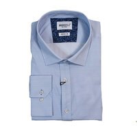 Brooksfield microdot print business shirt