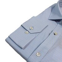 Brooksfield microdot print business shirt