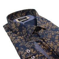 Brooksfield abstract print dress shirt