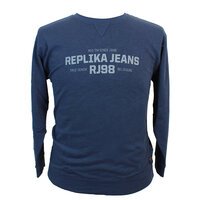 Replika Cotton Logo Slub Yarn Sweatshirt