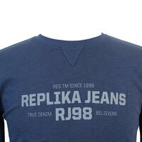 Replika Cotton Logo Slub Yarn Sweatshirt