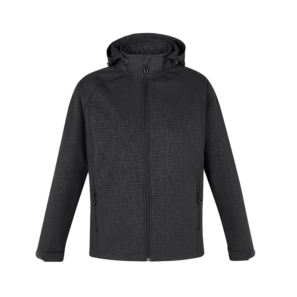 GEO Textured Pattern Waterproof 8000 Soft Shell Jacket