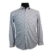 MRMR Pure Cotton Garden Flower Pattern Fashion Shirt