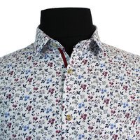 MRMR Pure Cotton Garden Flower Pattern Fashion Shirt