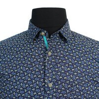 MRMR Pure Cotton Paisley Pattern Fashion Shirt