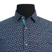 MRMR Pure Cotton Paisley Pattern Fashion Shirt