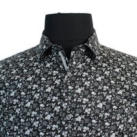 MRMR Pure Cotton Garden Flower Pattern Fashion Shirt