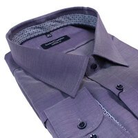 Casa Moda Plain Non Iron Textured Cotton Business Shirt