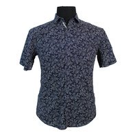 MRMR Pure cotton small floral short sleeve fashion shirt