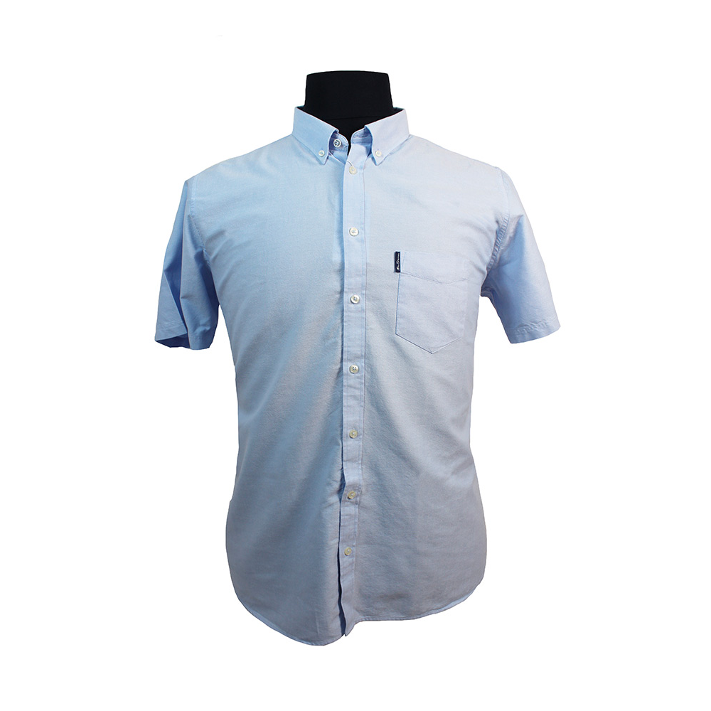 Ben Sherman Oxford Weave Button down Collar SS Shirt