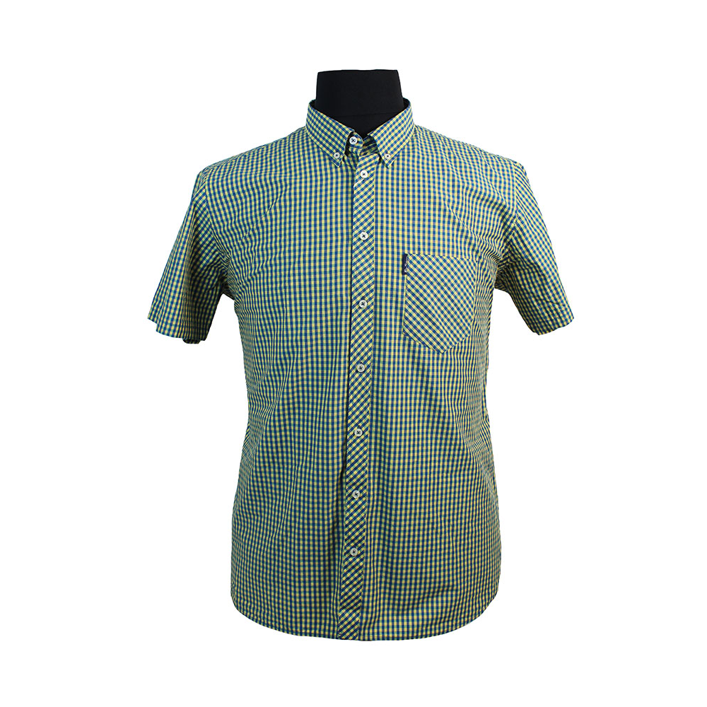 Ben Sherman Signature Gingham Shirt Short Sleeve