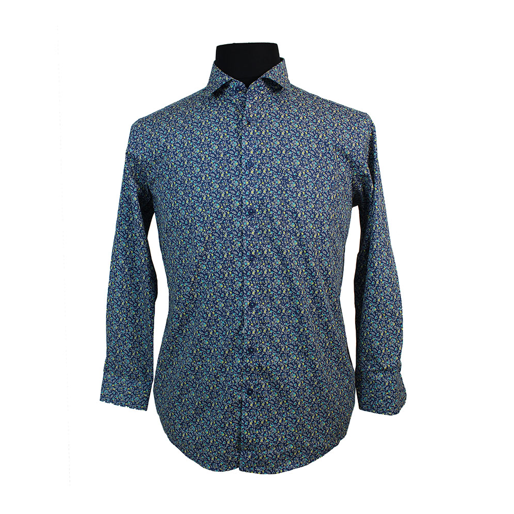 Casa Moda Multi Floral Pattern LS Shirt