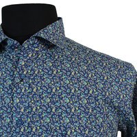 Casa Moda Multi Floral Pattern LS Shirt