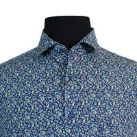 Casa Moda Multi Floral Pattern LS Shirt