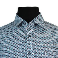 Casa Moda Circle Light Pattern LS Shirt