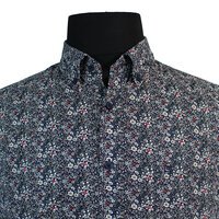 Casa Moda Bold Floral Pattern LS Shirt