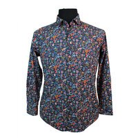 Casa Moda Multi Floral Pattern LS Shirt