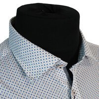 Casa Moda Diamond Dot Pattern LS Shirt