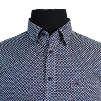 Casa Moda Circle Pattern LS Shirt