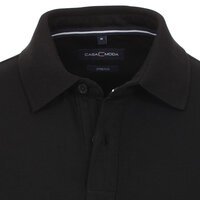 Casa Moda Stretch Cotton Polo Black