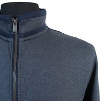 Casa Moda Navy Full Zip Sweater