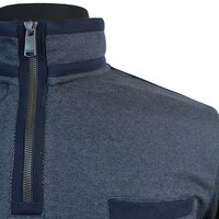Casa Moda Navy Half Zip Sweater 