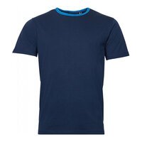 North 56 Contrast Neck Tee Navy