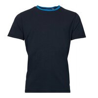 North 56 Contrast Neck Tee Black