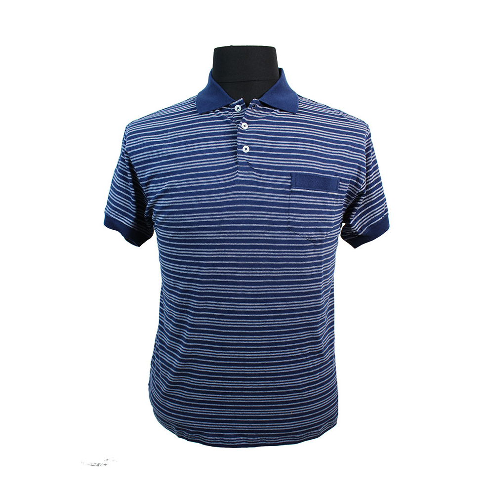 North 56 Striped Sustainable Cotton Polo