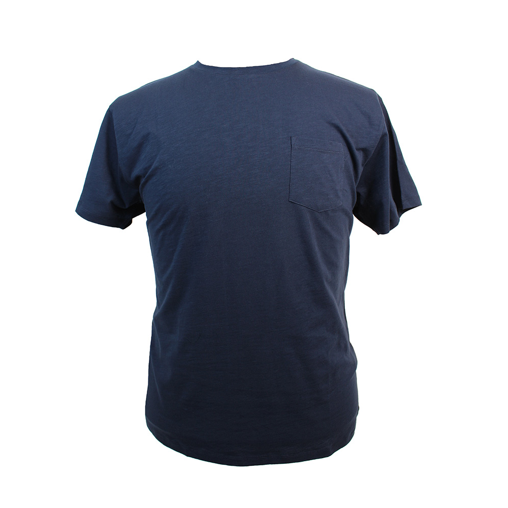 North 56 Crew Neck Pocket Tee Shirt Navy