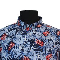 D555 Malibu Floral Pattern SS Shirt