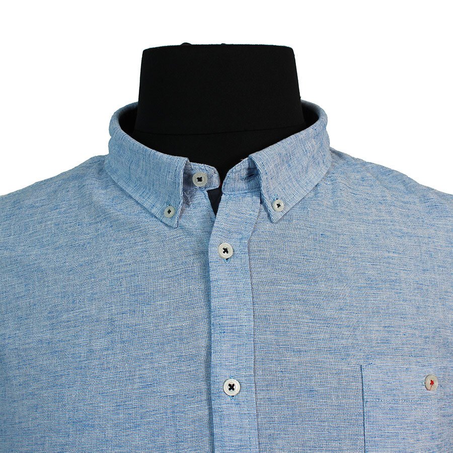 D555 Reid Button Down Collar SS Shirt - D555 - Affordable European ...
